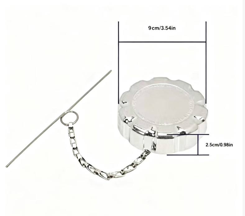 20770657 Is Suitable for Volvo Fuel Tank Cap 20770683 20511587 20770679 Aluminum Fuel Tank Cap