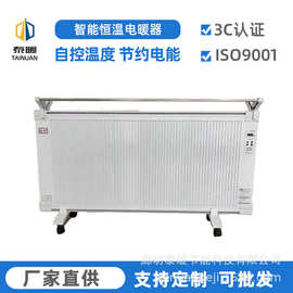 电暖气片家用壁挂 碳晶取暖器 碳纤维暖气片 智能变频 电热板