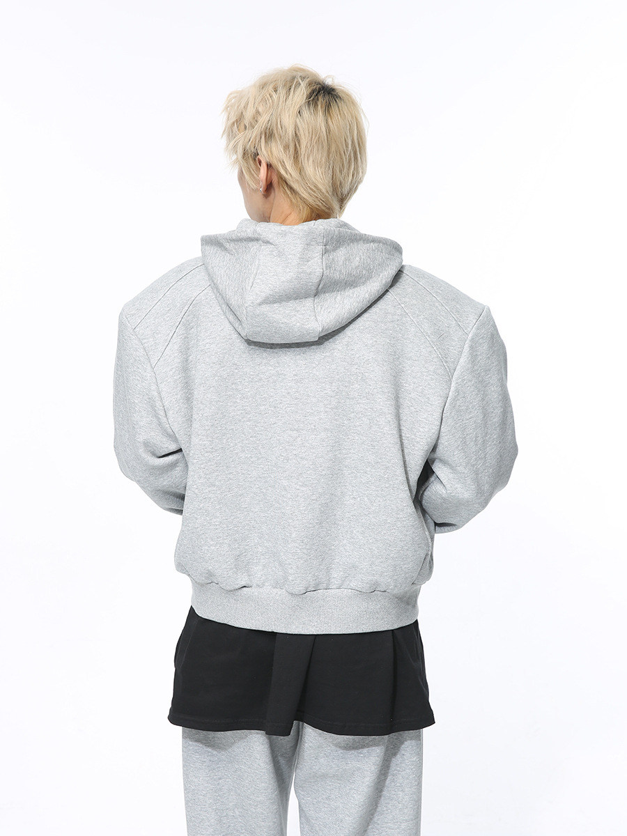 Mtlclothes ropa de Hombre | 2024 primavera nuevo estilo coreano nicho fino flash cremallera con capucha cardigan yunda traje