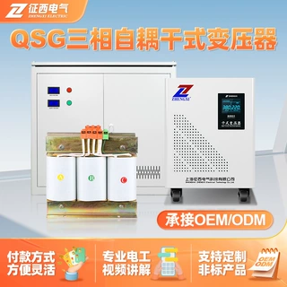 三相干式隔离变压器QSG自耦660V380V变220V转200V110伺服升压隧道
