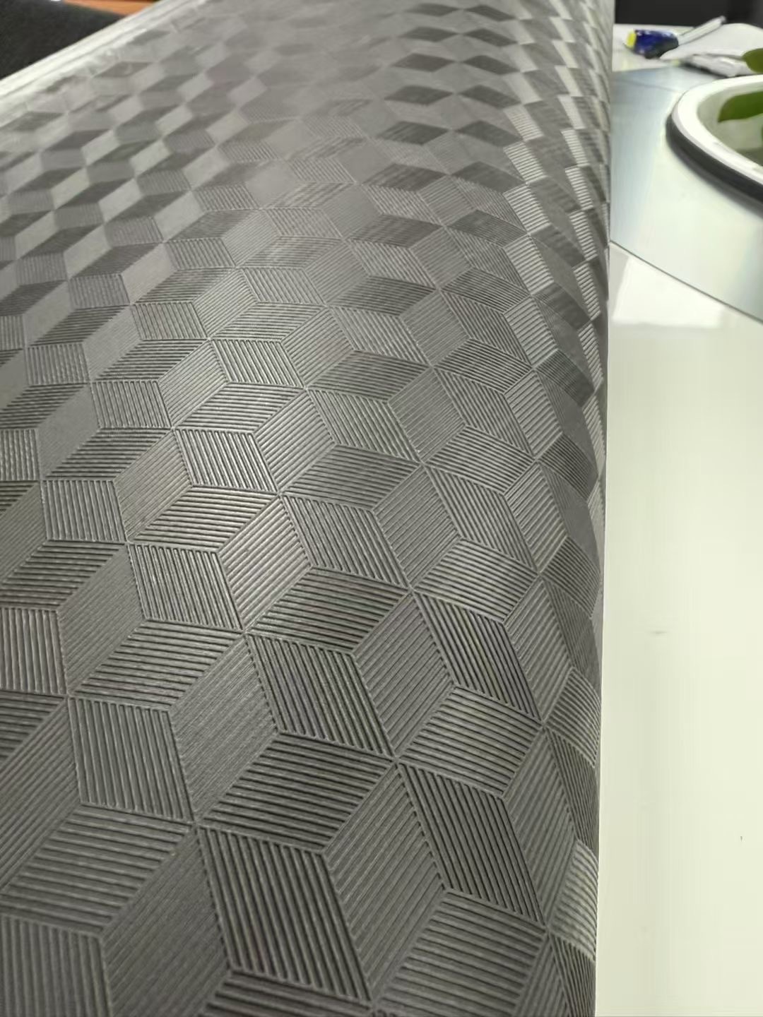 Car Floor Mats Solvent-Free Wire Ring Wholesale Roll Material Factory Direct Hair Anti-Slip Double Stripes