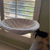 Gray imitation rabbit plush desk cat hammock