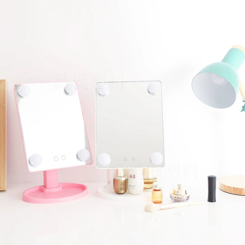 Настольное настольное туалетное зеркало настольная домашняя Косметическая лампа заполняющий свет голливудское косметическое зеркало вращающееся