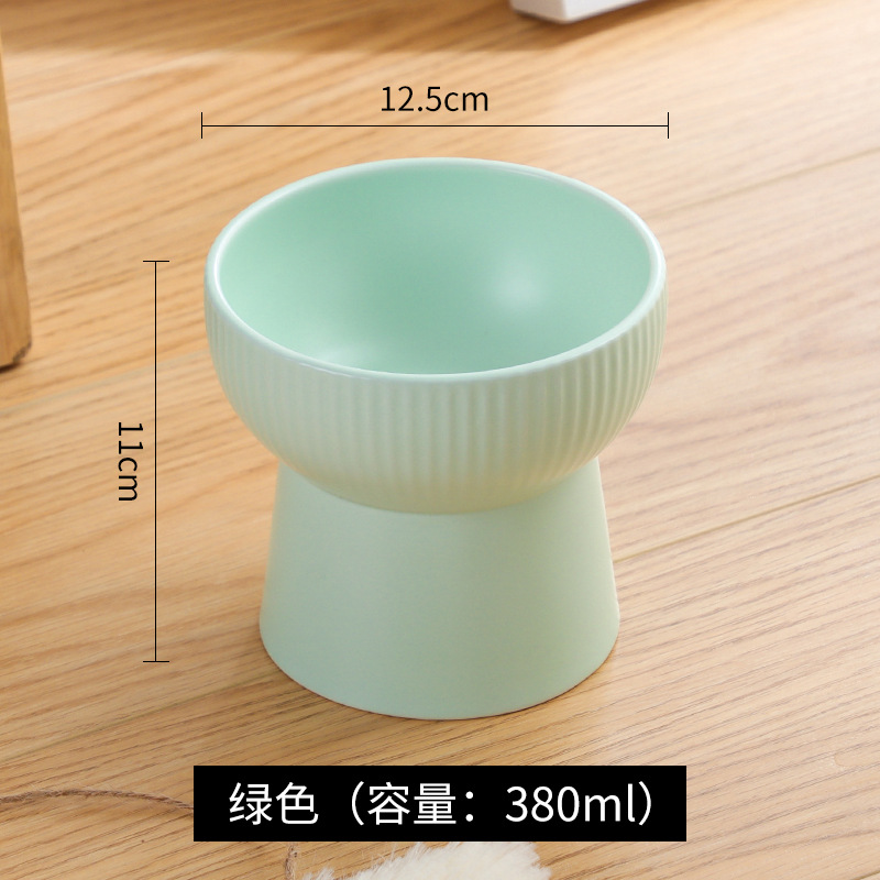 Copa verde menta grande