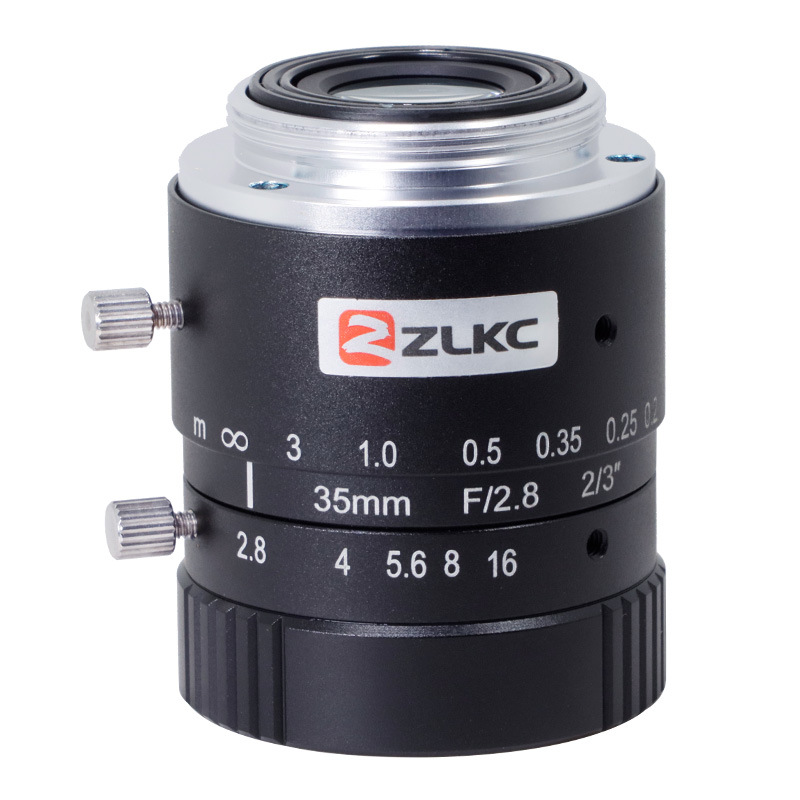 ZLKC�����ƴ�35mm��ҵ��ͷLM3528MP8��͸����800��2/3"�ͻ��侵ͷ