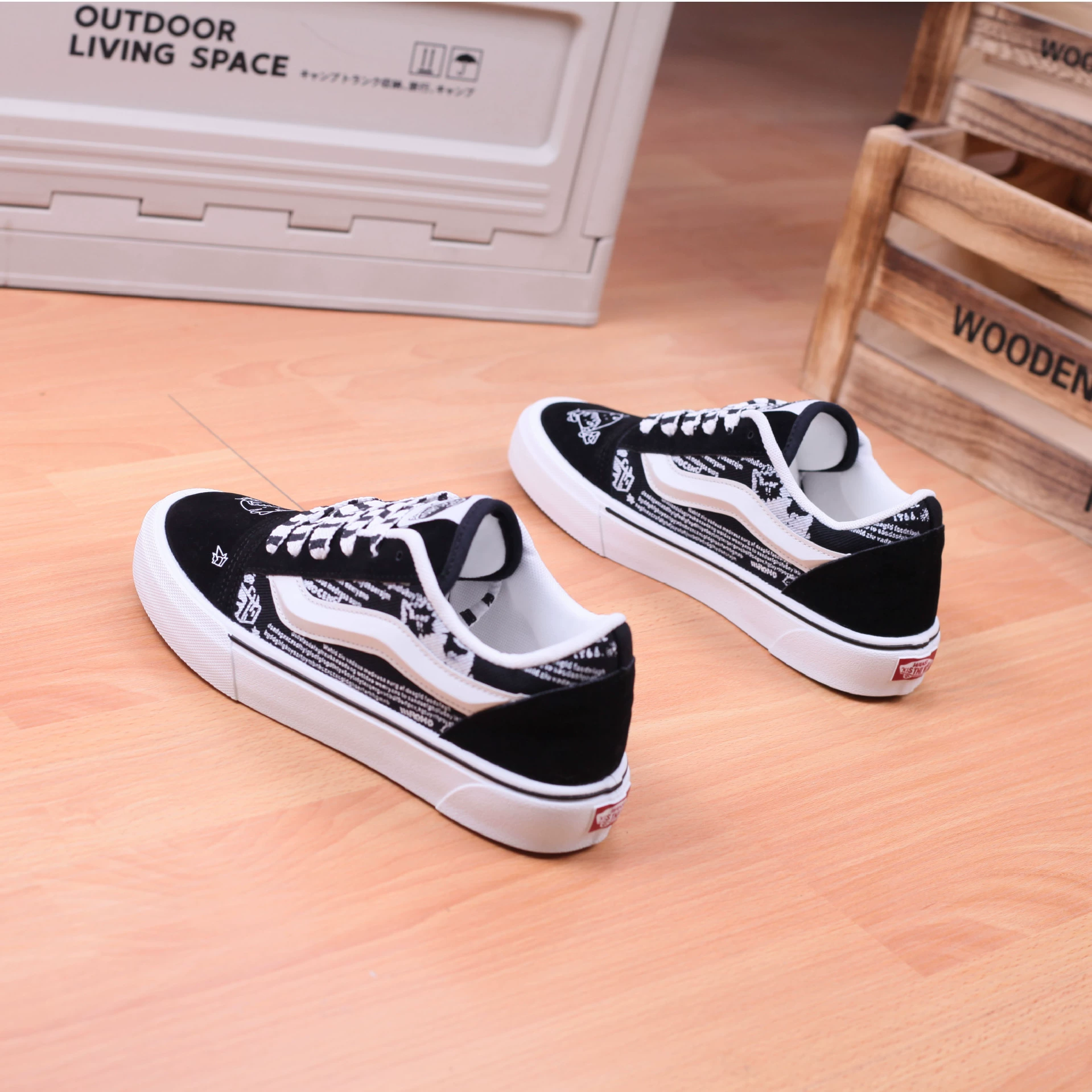 Приливная пара вышивки классическая мода мужская обувь спортивная повседневная обувь студенческая конькобежная обувь нишевые туфли