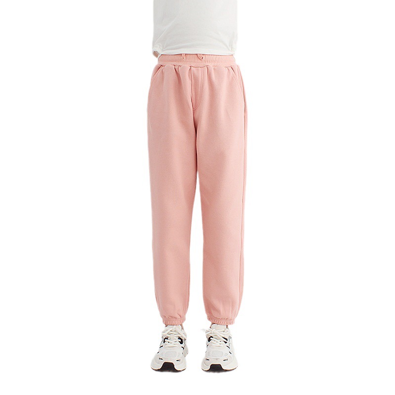Pantalones de primavera para niños, estilo coreano, nuevos pantalones deportivos largos para niños, pantalones casuales de color sólido para niños grandes, pantalones antimosquitos, pantalones para niños al por mayor