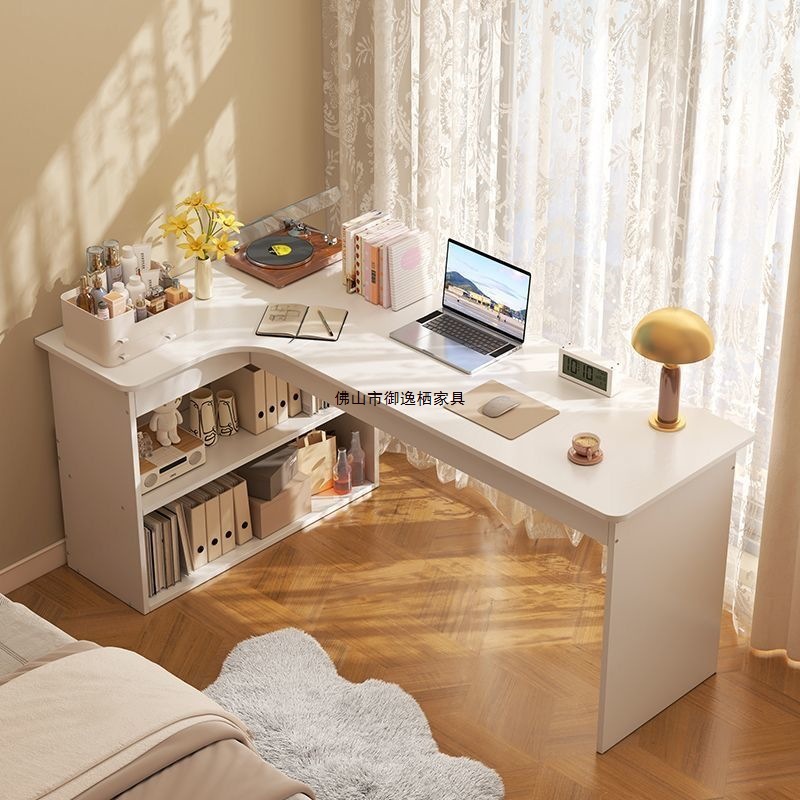 Corner Desk Home Study Table Bedroom Girls Dressing Table Bookcase Integrated Corner Computer Desk Office Desk