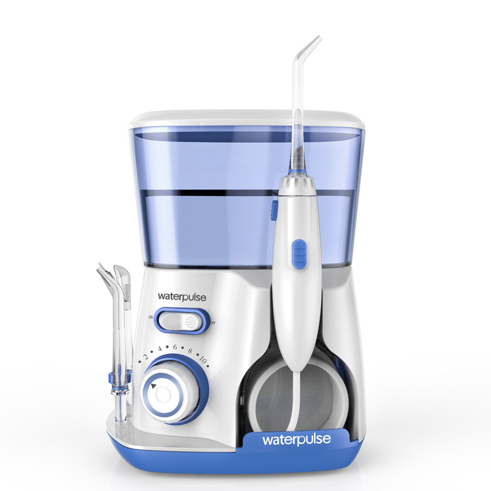Irrigador dental eléctrico Waterpulse para limpieza bucal hogar transfronterizo Amazon