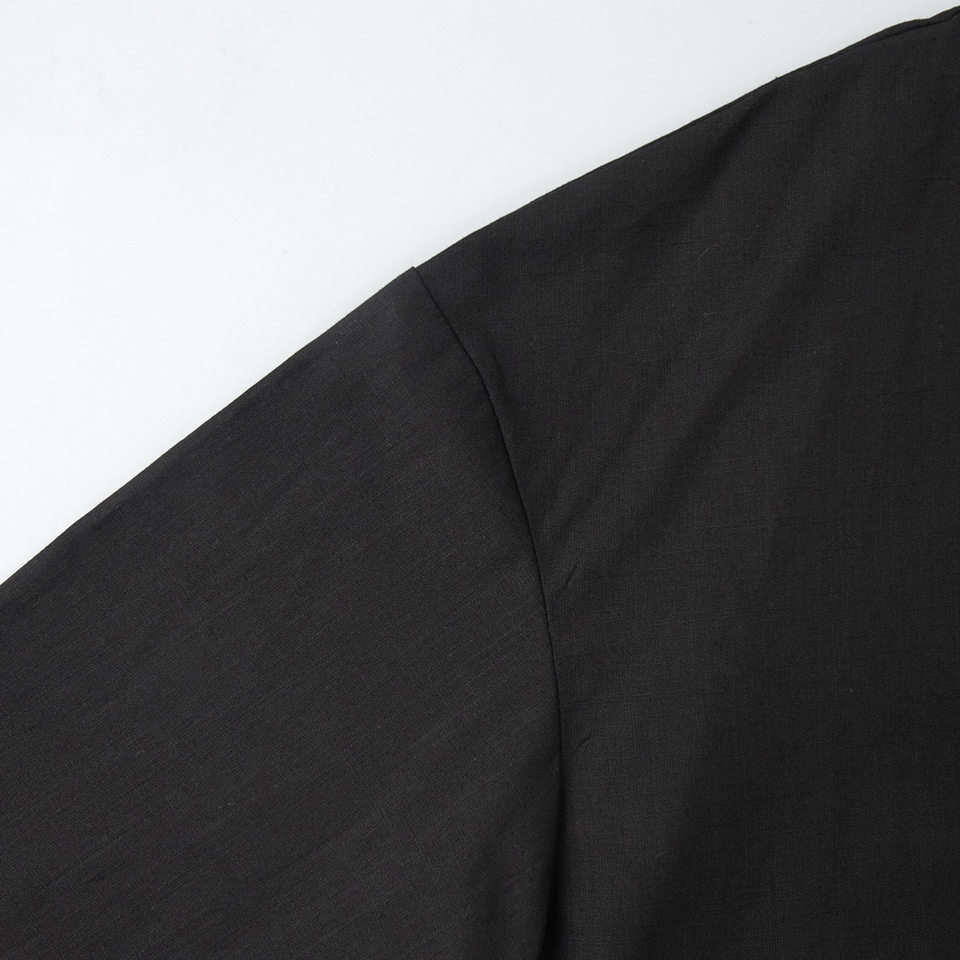 Bộ đầm hai món nữ áo cardigan cổ chữ V dài tay phối quần ống rộng — Màu be, Xanh lá cây, màu đen chi tiết 19