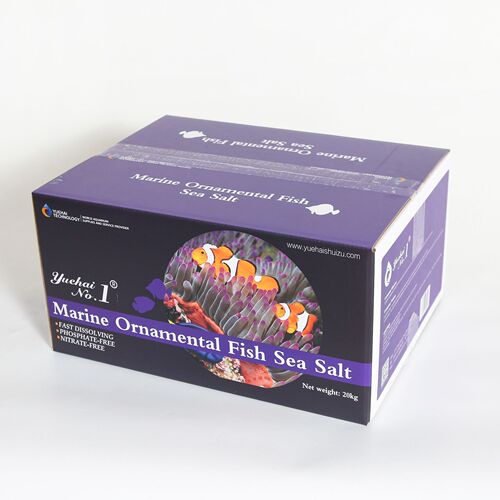 Yuehai Technology Seawater Salt SPS LPS Fish Salt Economical Special Salt 20KG Box 3 Packs 6.7KG