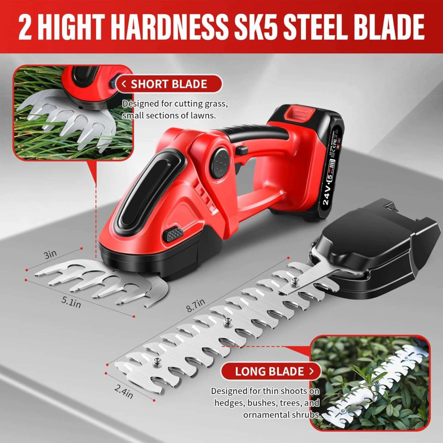 Литиевая электрическая бытовая секка, трава, обрезка забора, зарядка, одноручная электрическая машина для обрезки зеленого забора, обрезка и обрезка зеленого пояса Садоводство