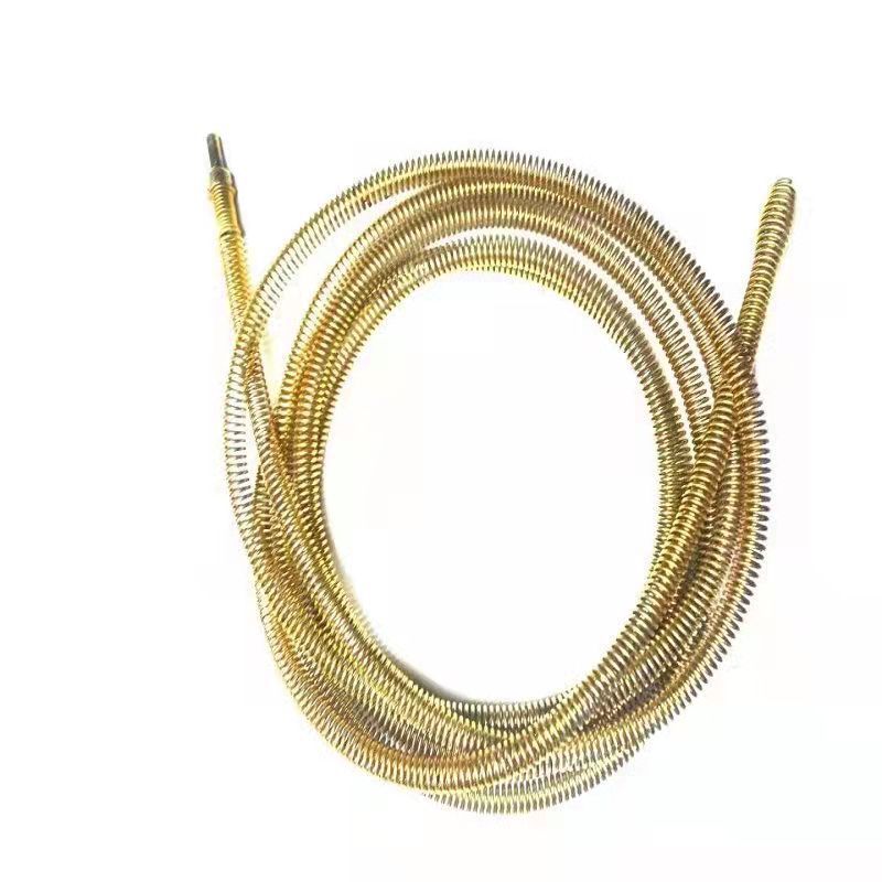 Draga de tubería de perforación de mano del hogar draga de alcantarillado aseo de primavera drenaje de piso de baño draga de cocina