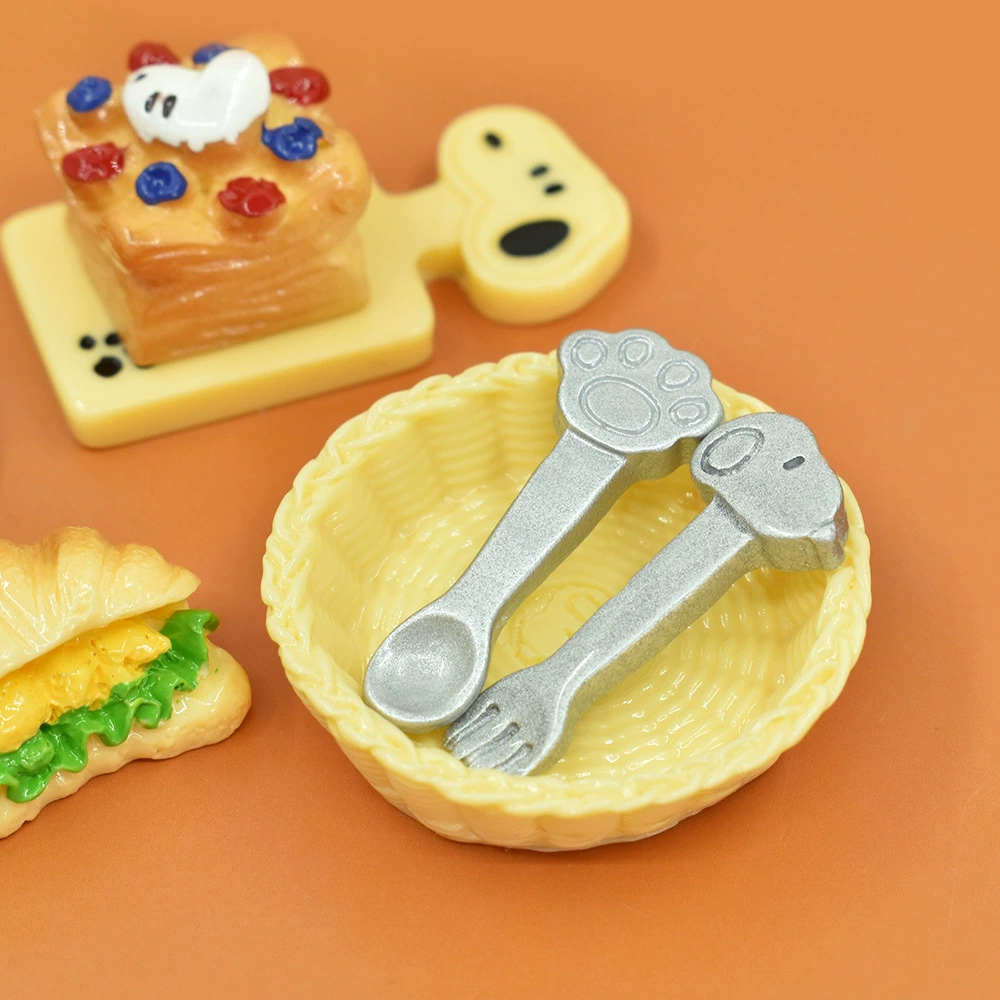 Милые маленькие игровые продукты, кремовая посуда, семейная игрушка, DIY