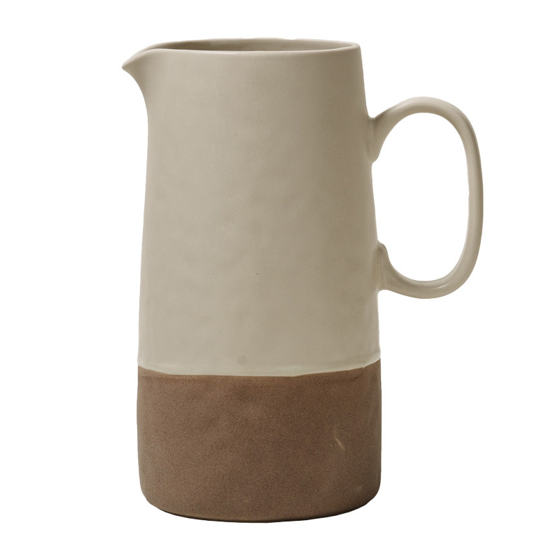 Juego de té japonés, tetera de cerámica, taza de té, tetera, tetera, tetera de gran capacidad, decoración de jarrón retro