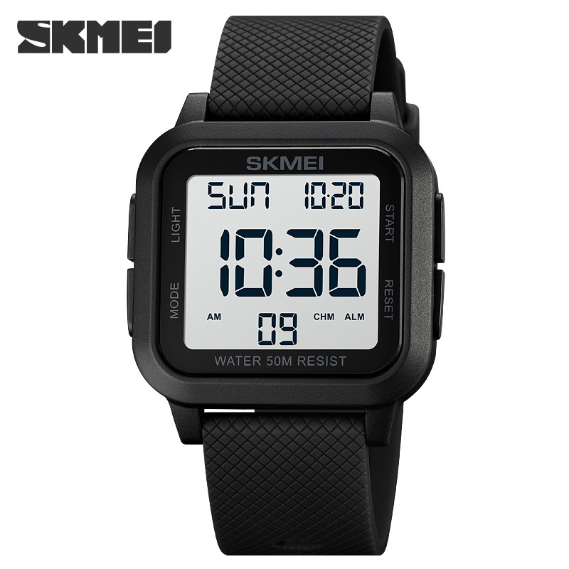 Skmei 1894 reloj hombres y mujeres deportes impermeable estudiante Moda simple multifuncional luminoso reloj electrónico
