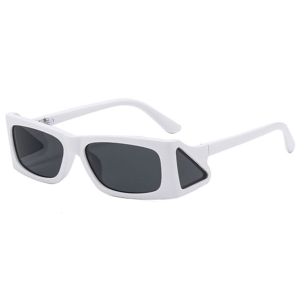 Square Frame Sunglasses For Women With Side Sunshade Punk Style_voghion.com