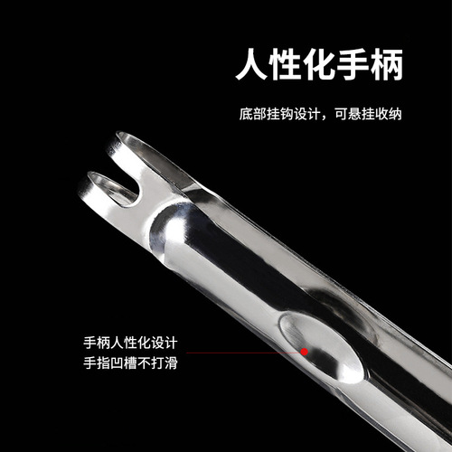 304 stainless steel ice clip thickened small sugar cube ice cube clip lemon slice small clip food grade ice sawtooth