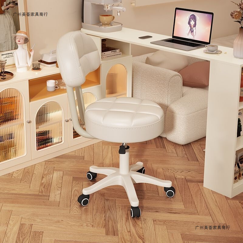 Swivel Caster Desk Office Chair Home Swivel Stool Makeup Stool Round Stool Beauty Chair Swivel Chair Beauty Salon