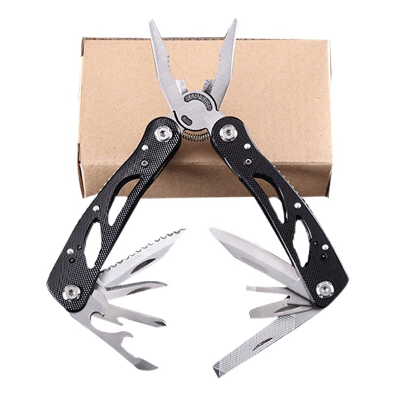 Кемпинг складные многофункциональные плоскогубцы цельностальные комбинированные плоскогубцы для инструментов Открытый Кемпинг Мини бытовые плоскогубцы для ножей