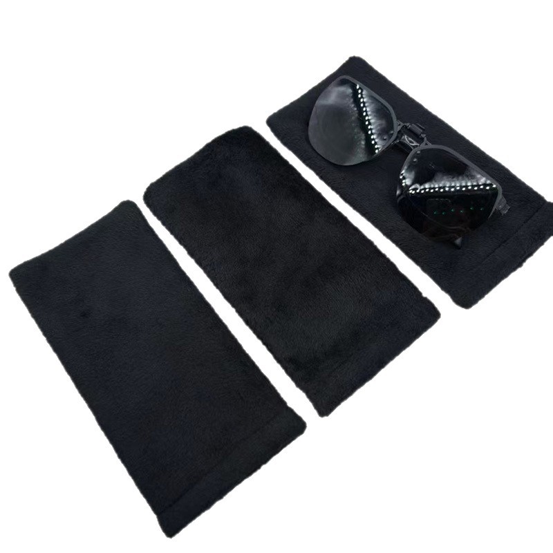 Estuche para gafas de sol con cierre automático, bolsa de almacenamiento con clip magnético, estuche de almacenamiento negro para gafas.