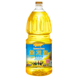 金龙鱼阳光葵花籽油1.8L小桶装烘焙炒菜食用油葵花籽油金龙鱼