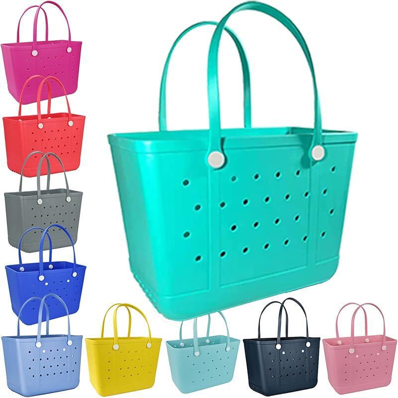 2025 New Cross-Border Dropshipping Rubber Beach Handbag Women's Handbag