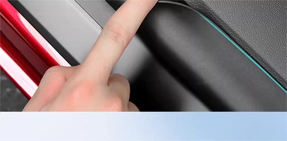 Suitable for Tesla Front and Rear Door Sill Strips, New Version Model 3 Laser-Carved Carbon Pattern Welcome Pedal Protection Plate Accessories