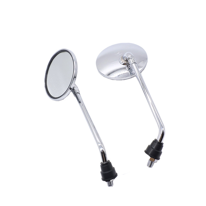 SH-2018 motorcycle electroplated rearview mirror Little Turtle King mirror electric car mirror scooter battery