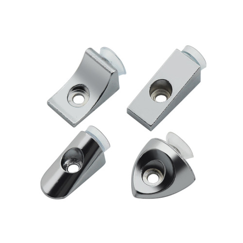 Wardrobe partition nail grain movable wooden board layer pin glass fixed drag two-in-one layer board support furniture hardware accessories