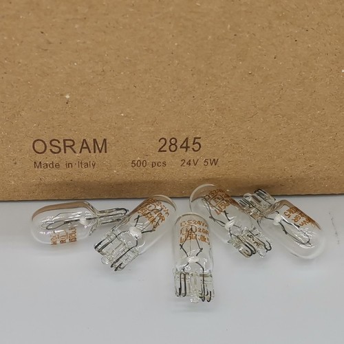 OSRAM OSRAM T10 12V 5W W5W 2825 small plug-in wide license plate driving light bulb