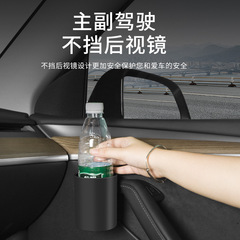 Suitable for Tesla Model Y/3 door water cup holder, special door storage, beverage cup holder modification accessories wholesale