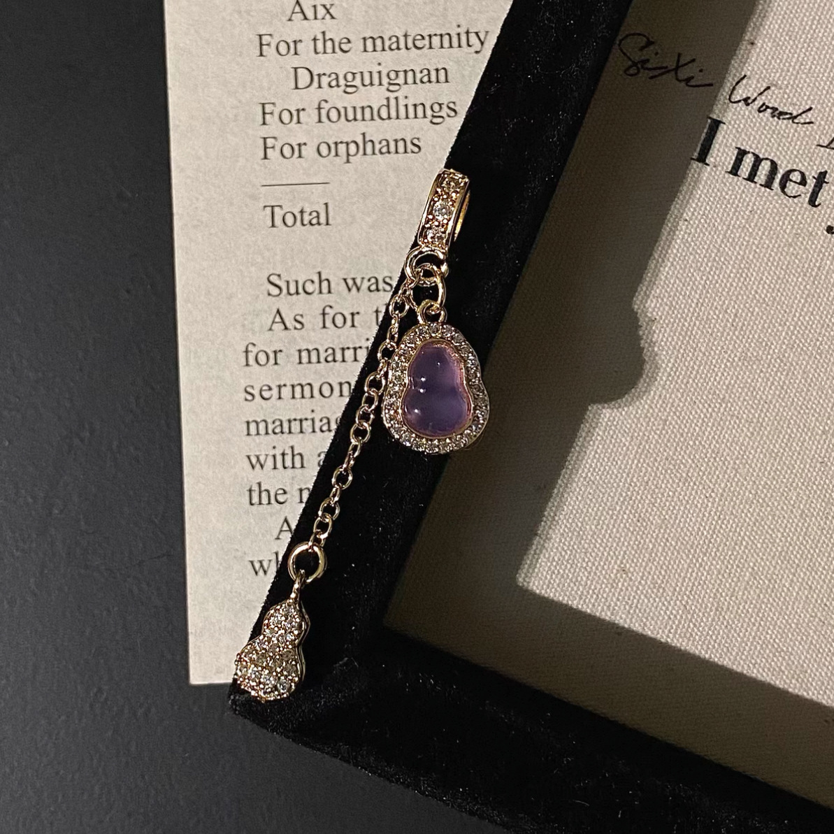 14K Gold-Plated Color-Preserving Crystal Accessories Inlaid with Zirconium Gourd Chain Spacer Beads Handmade DIY Bracelet Necklace Jewelry