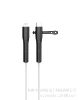 Application of apple original 18W20W usbc-to-L Lightning PD fast charging wire head black