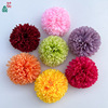 Ball chrysanthemum head Thousand layers of chrysanthemums, beautiful headdress clothing with flower fake flower handmade materials accessories simulation flowers