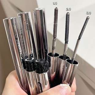 Judydoll Orange Small Steel Tube Mascara Three-Dimensional Waterproof Slimming Non-Smudge Brown Curl Black