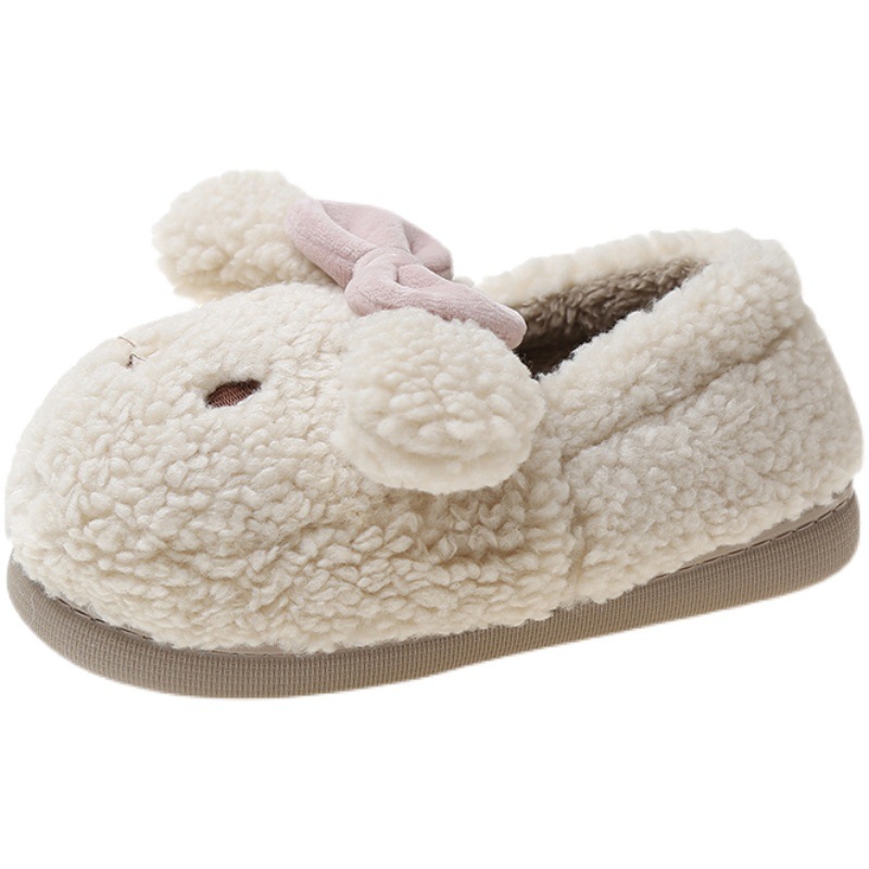 Dame Dame Fleece Plysj Slip-On Sommer Innendørs Utendørs Polstrede Memory Foam Tøfler Hussko_voghion.com