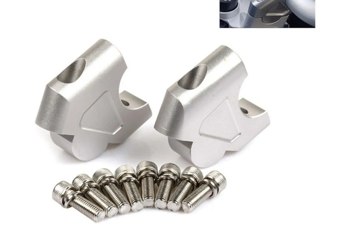 Motorcycle Accessories Motorcycle Handlebar Riser Clamp Extension Height Increase Adapter for Gs R1200Gs Bmw