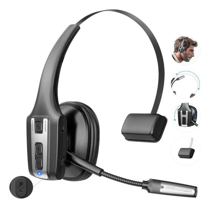 Bluetooth 電話ヘッドセット ノイズリダクション ヘッドセット ソース ファクトリー クロスボーダー トラック運転手 電話ヘッドセット 電話顧客サービス ヘッドセット|undefined