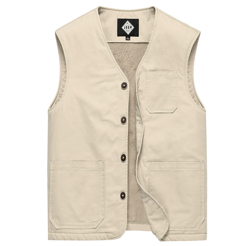 2022 осенне-зимний мужской повседневный жилет, свободный однобортный Топ больших размеров, мужской декоративный жилет с карманами, 9001