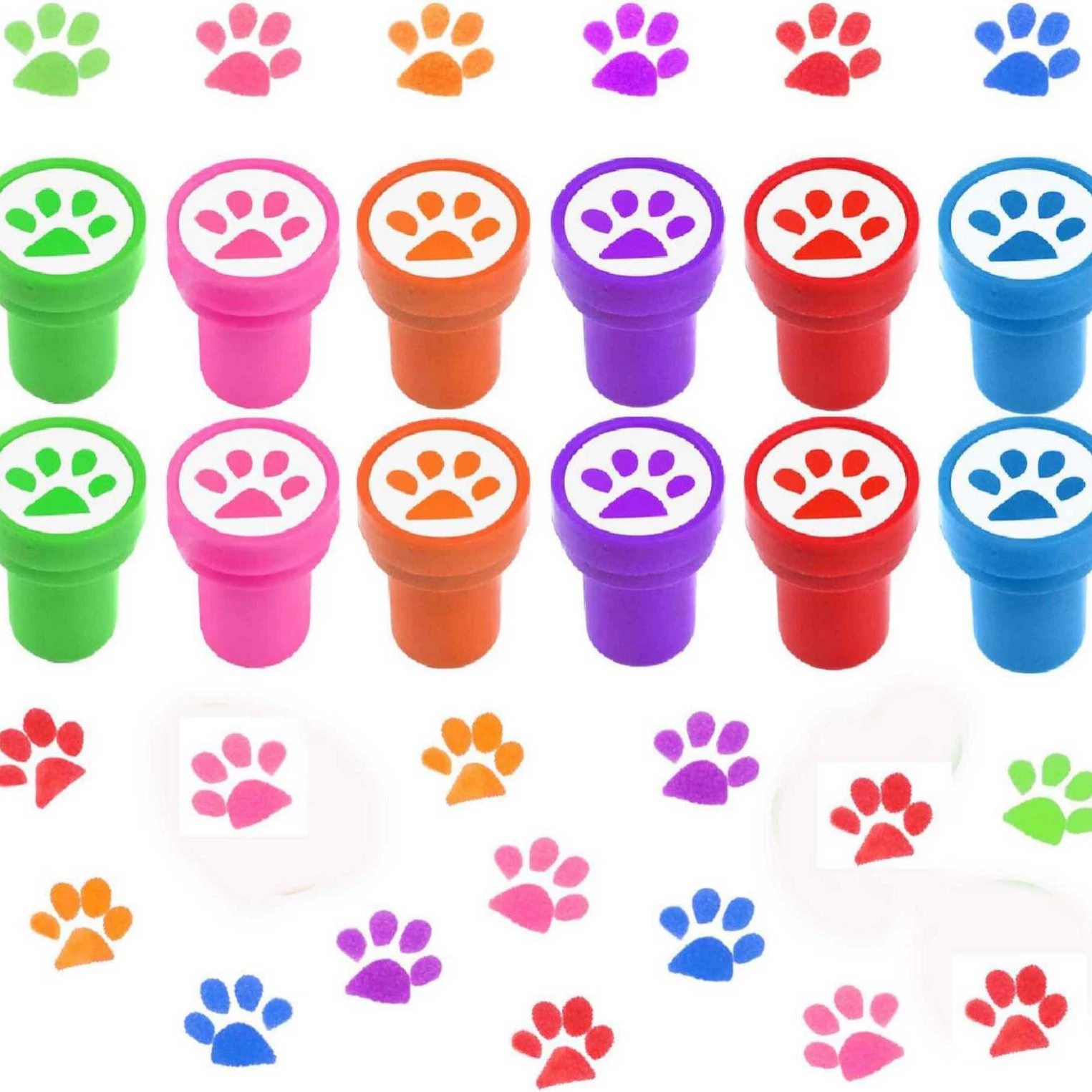 12 новинок штамп с отпечатками на лапе