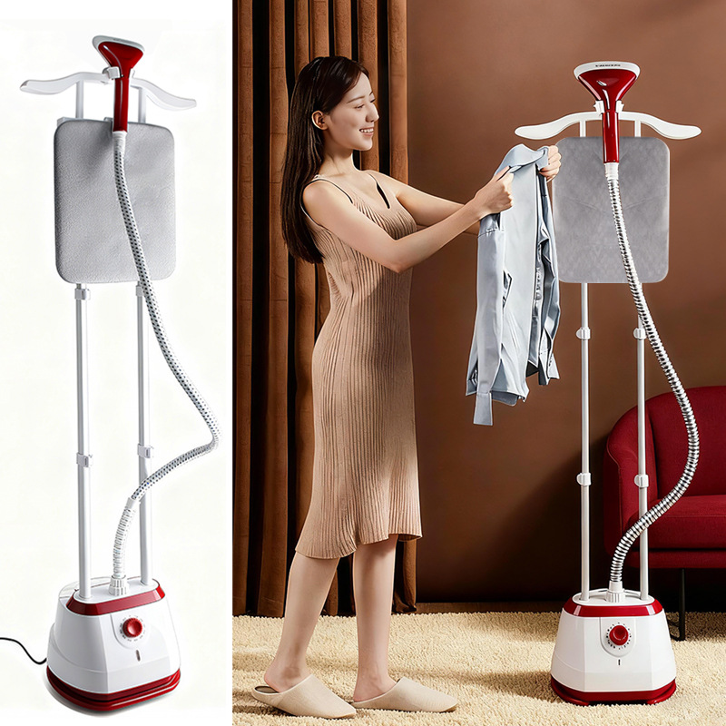 Garment Steamer for Home Use, Double-Pole Vertical Model with Ironing Board, Steam Ironing Machine, Cross-Border E-Commerce, European Standard, American Standard, British Standard, Australian Standard