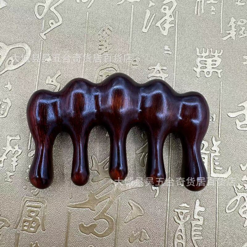 檀木櫛紫檀木質マッサージ櫛檀木寛歯櫛巻き櫛紫檀寛歯櫛緑檀木櫛|undefined