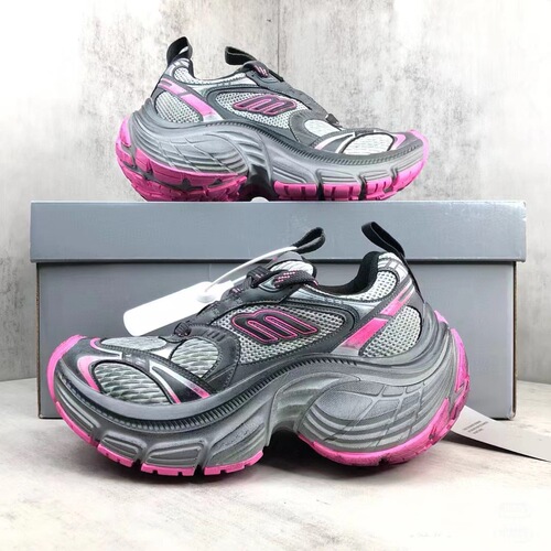 Women's 10XL European Origin Paris Dad Shoes, Heel Lift Thick Sole Colorblock Casual Sports Shoes for Men, Free Shipping