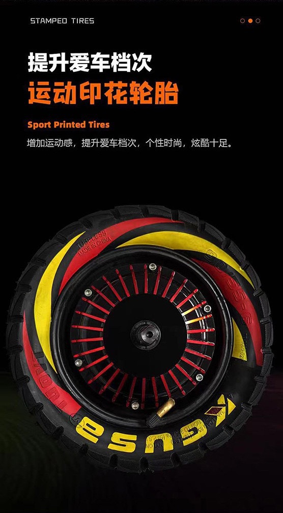 Retuol Dual Drive Folding Off-Road Electric Scooter 10inch High Power One Piece Dropshipping Dual Drive Off-Road