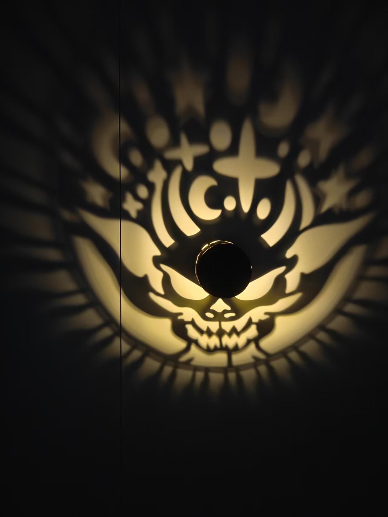 Luz solar transfronteriza Mandala lámpara de pared exterior lámpara de pared jardín lámpara de proyección lámpara decorativa lámpara de atmósfera image 25