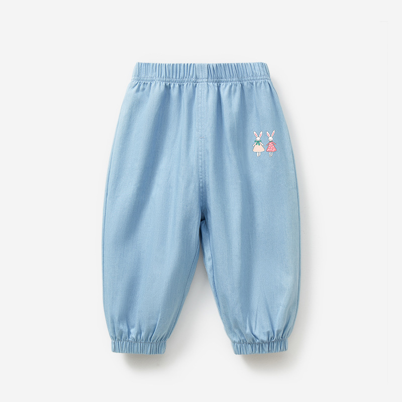 Pantalón Jean Antimosquitos para Bebé de Algodón para Verano image 10