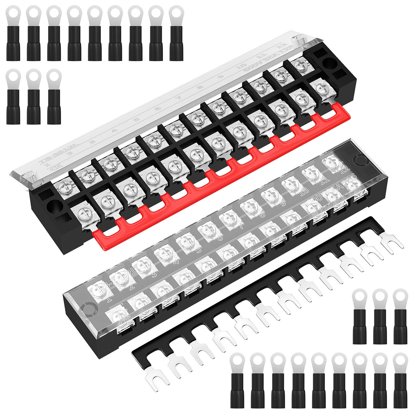 TB-3512 клеммный блок провода быстрый разъем 12 соединительная коробка фиксированная комбинированная распределительная плата