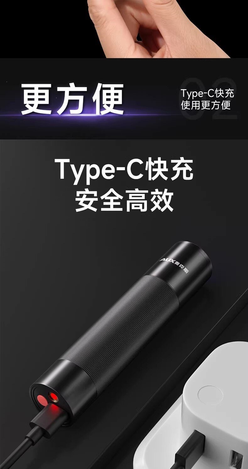 Oaks Purple Light Lamp for Identification, Ultraviolet Flashlight 365Nm for Jade Identification, Money Detection Pen, Fluorescent Uv Lamp