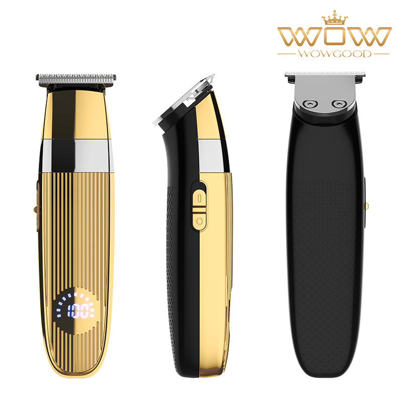 Cortadora de cabello profesional con pantalla LCD, recargable